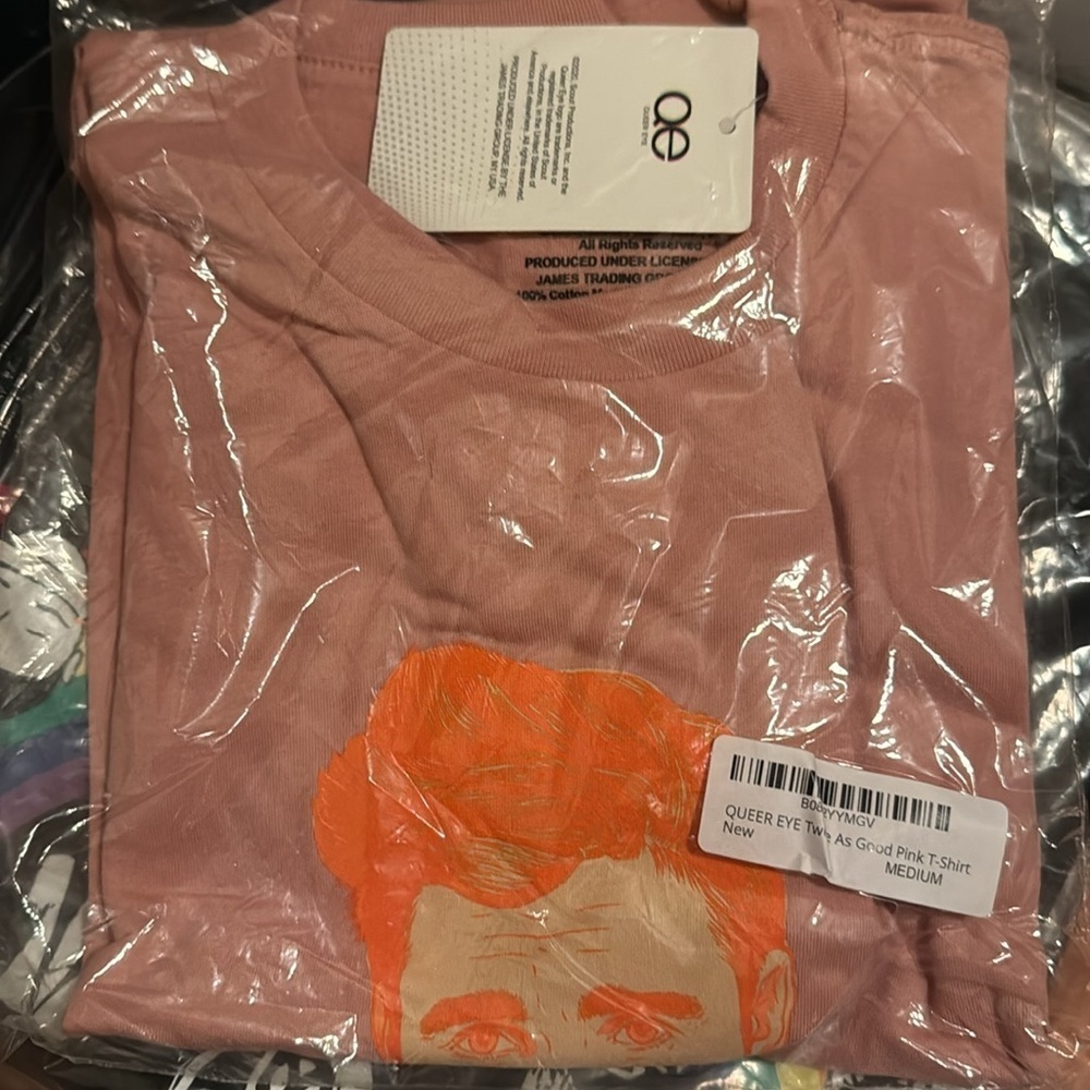 Queer eye things just got twice as good pink T-shirt medium - Picture 2 of 3